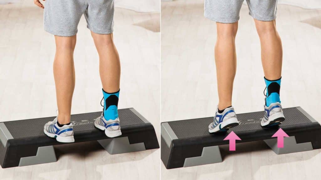Calf raises are an underrated way to increase your vertical for basketball. 