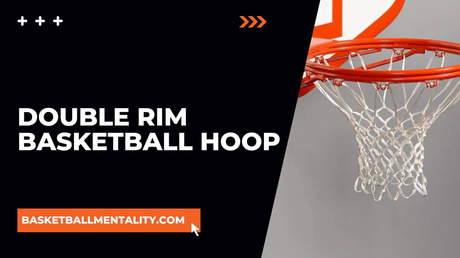 Double-Rim Basketball Hoop