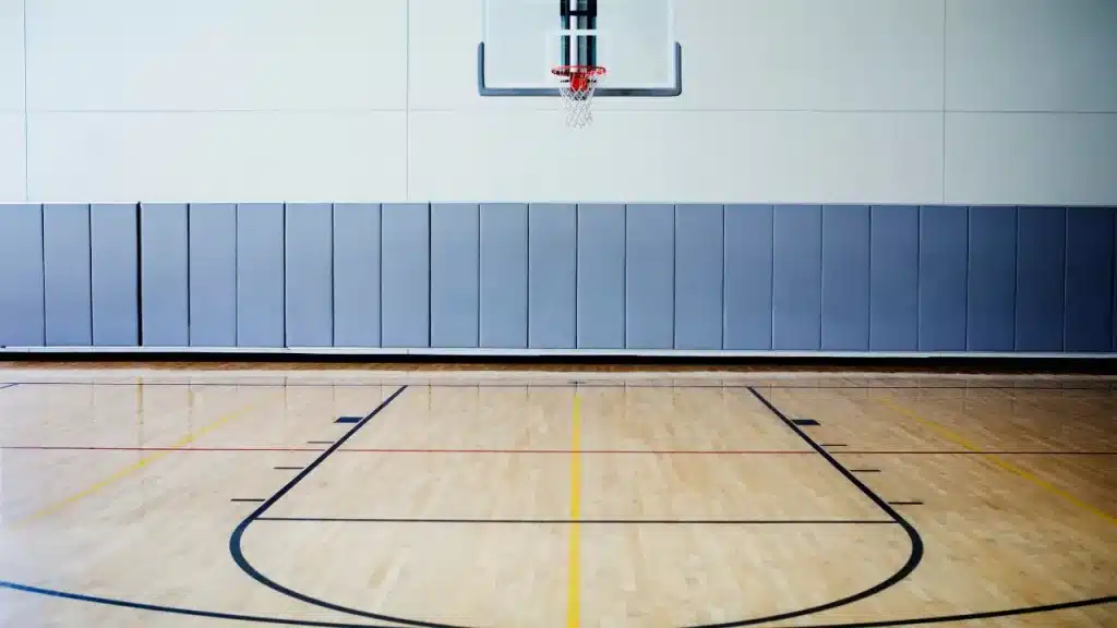 how to build an indoor basketball court