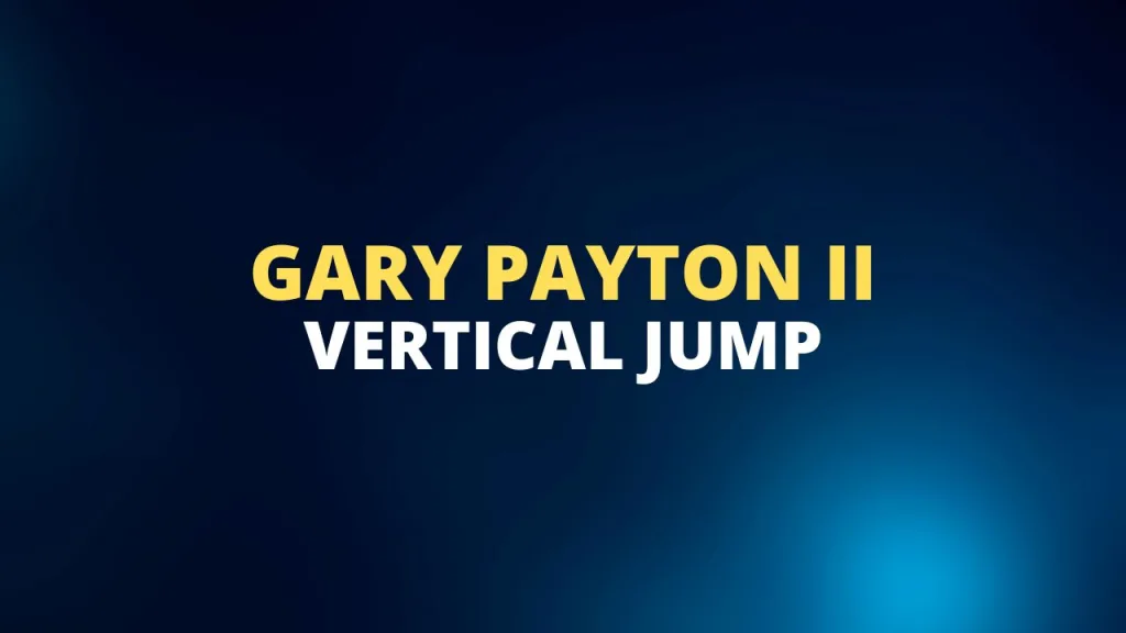Gary Payton II vertical jump