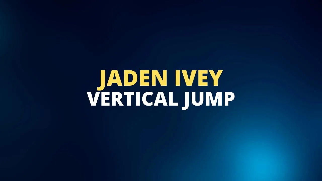 Jaden Ivey vertical jump