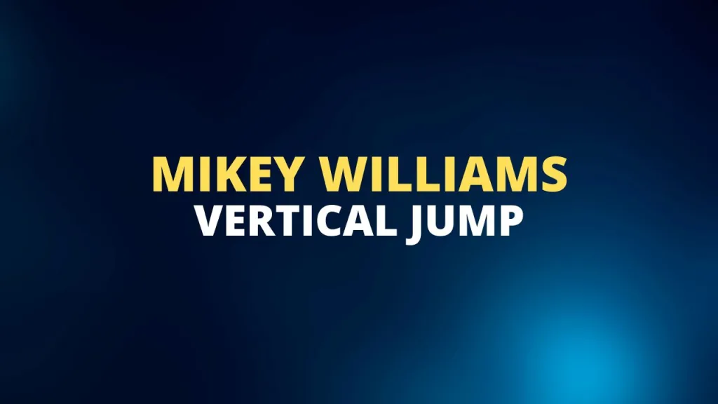 Mikey Williams vertical jump