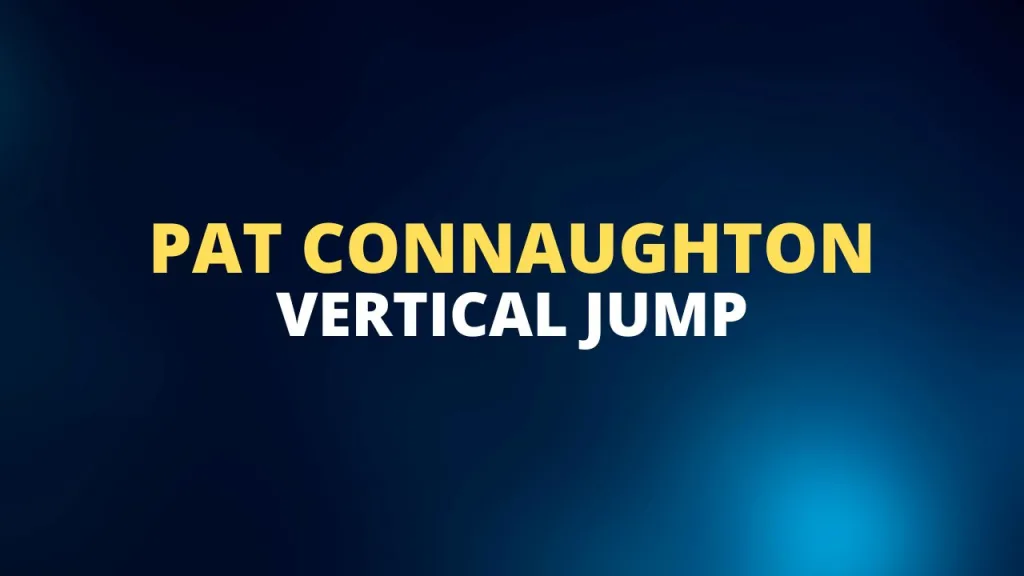Pat Connaughton vertical jump