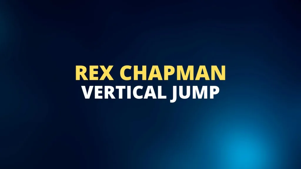 Rex Chapman vertical jump