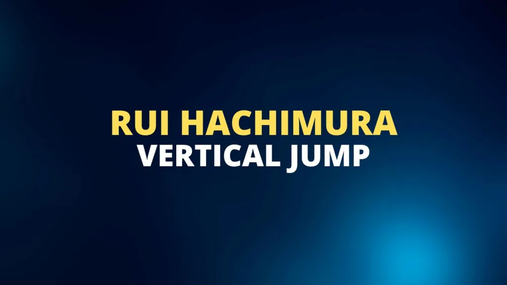 Rui Hachimura vertical jump