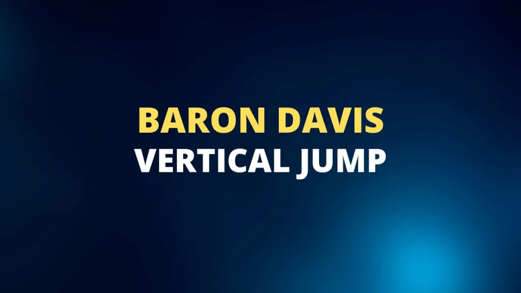 Baron Davis vertical jump