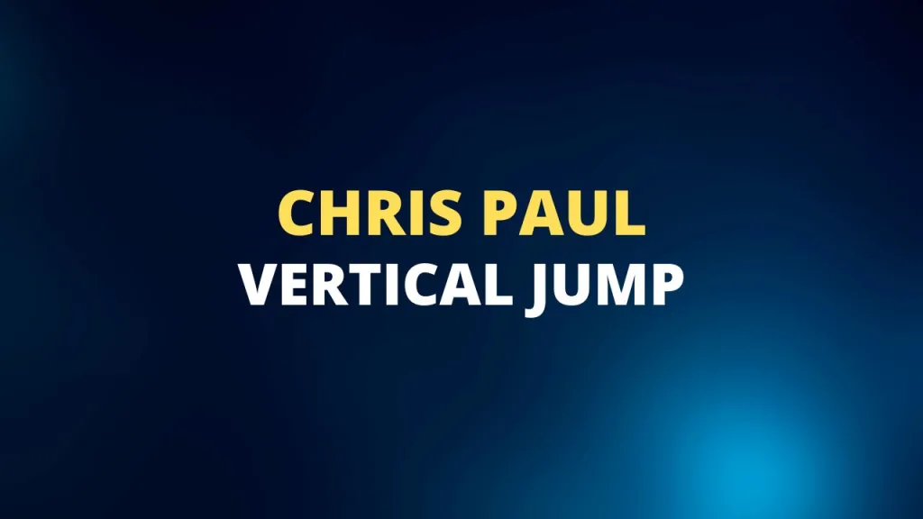 Chris Paul vertical jump