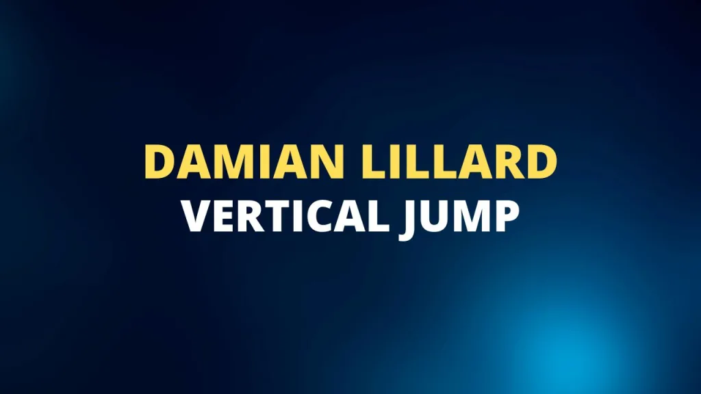 Damian Lillard vertical jump