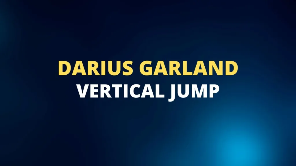 Darius Garland vertical jump