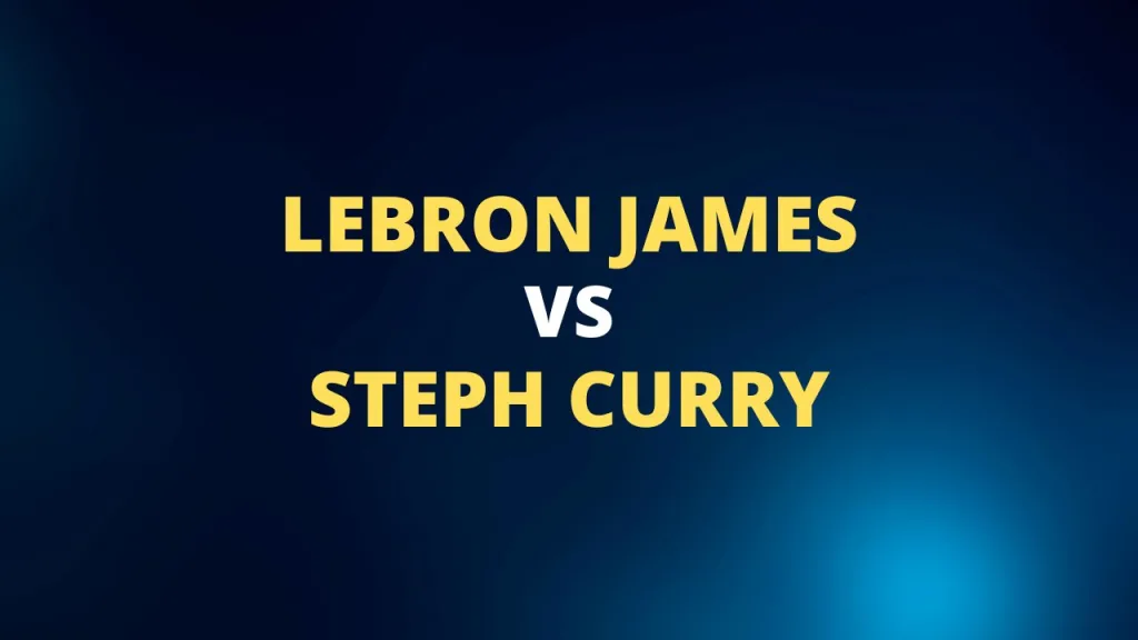 lebron james vs steph curry