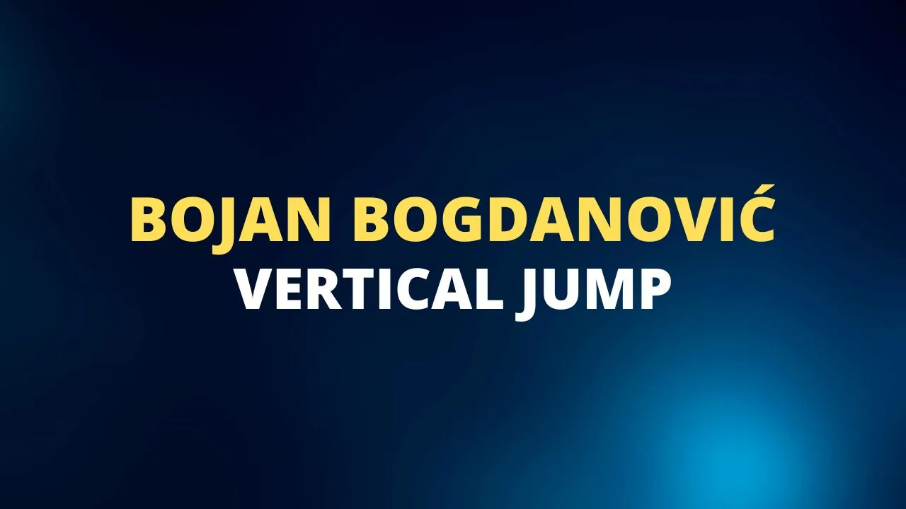 Bojan Bogdanović vertical jump