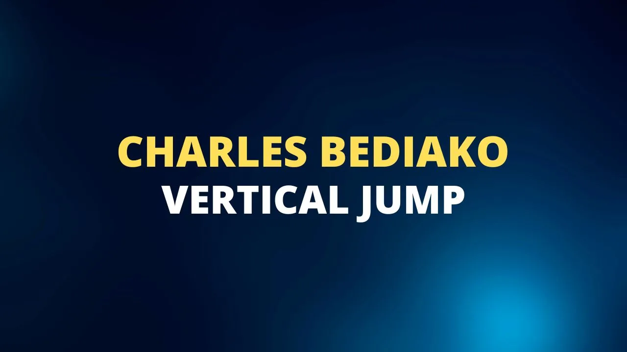 Charles Bediako vertical jump