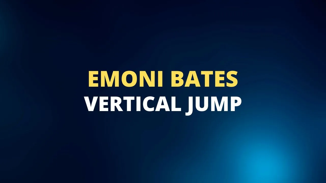 Emoni Bates vertical jump
