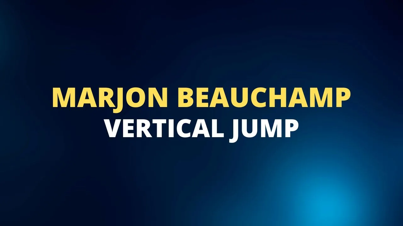 MarJon Beauchamp vertical jump