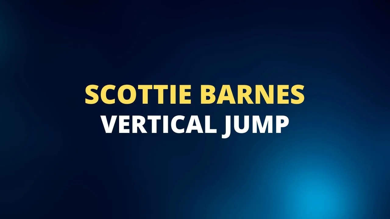 Scottie Barnes vertical jump